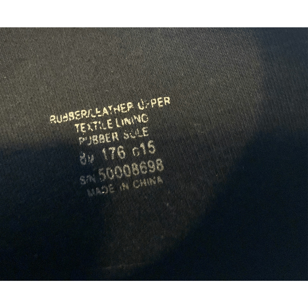 Tory Burch Black Knee High Leather Rubber Boots - Picture 12 of 12